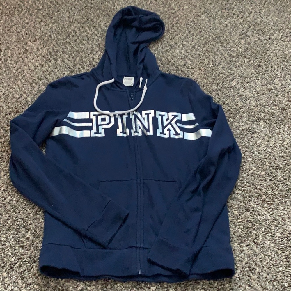 Navy Blue PINK jacket
